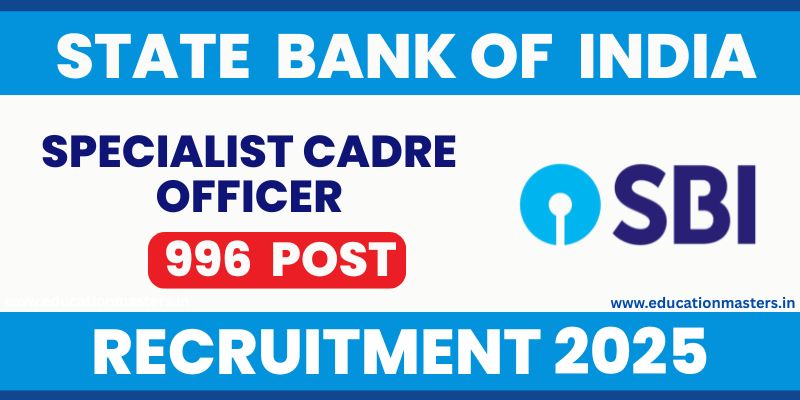 SBI SO Recruitment 2025